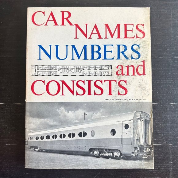 Accents Railroad Car Names Numbers And Consists Guide Poshmark